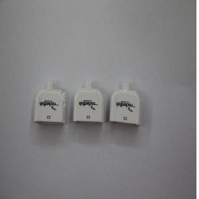 Plastic electric socket connector housing
