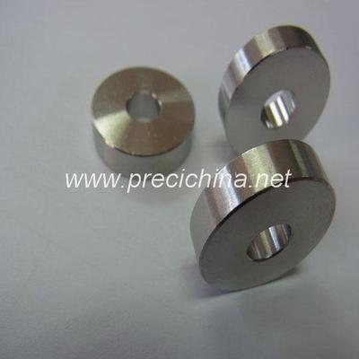 CNC machining stainless steel  round spacer 